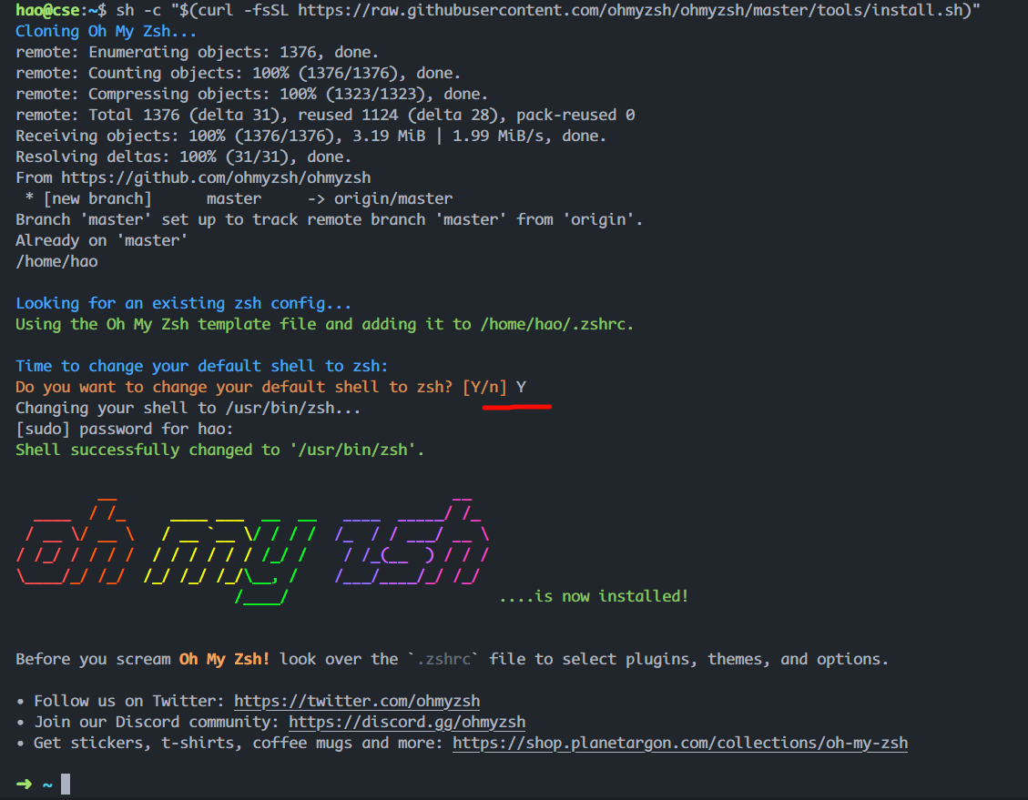install omz